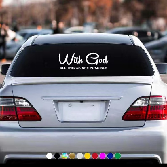 FAITH WINDOW DECALS - Picture 5 of 16